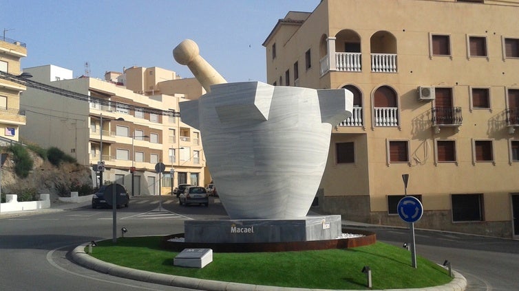 La 'joya' de mármol: el pequeño y precioso pueblo de Almería que tiene el mortero más grande del mundo