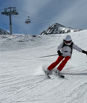 Imagen secundaria 2 - Estación de Porté-Puymorens, mirador y descenso de pistas esquiando