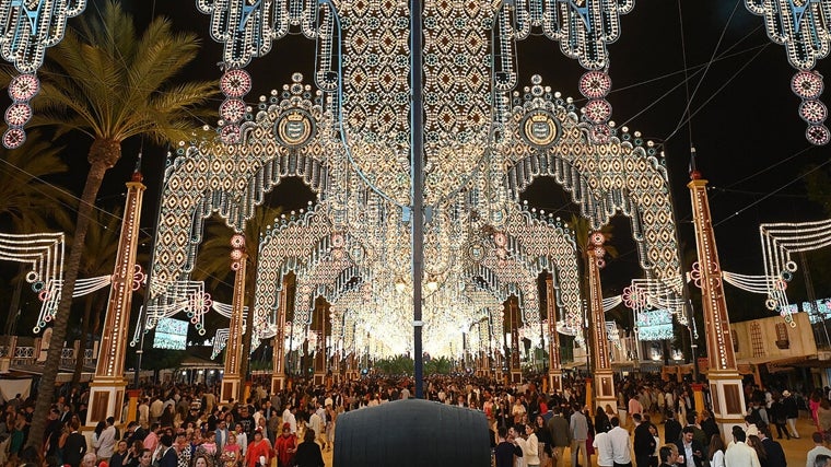 Alumbrado de la Feria del Caballo de Jerez de la Frontera