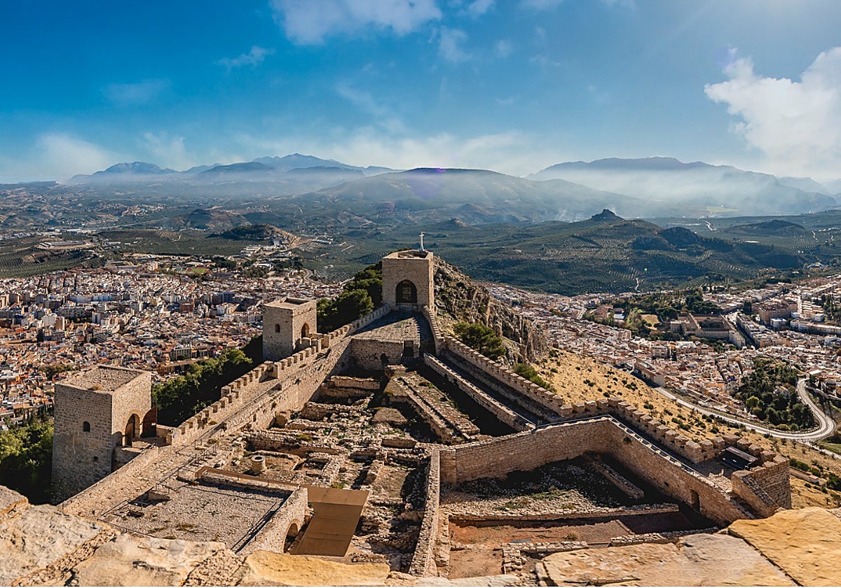 Vista panorámica del Castillo de Santa Catalina