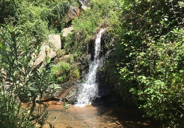 La cascada de Huelva que aparece cuando llueve y casi nadie conoce