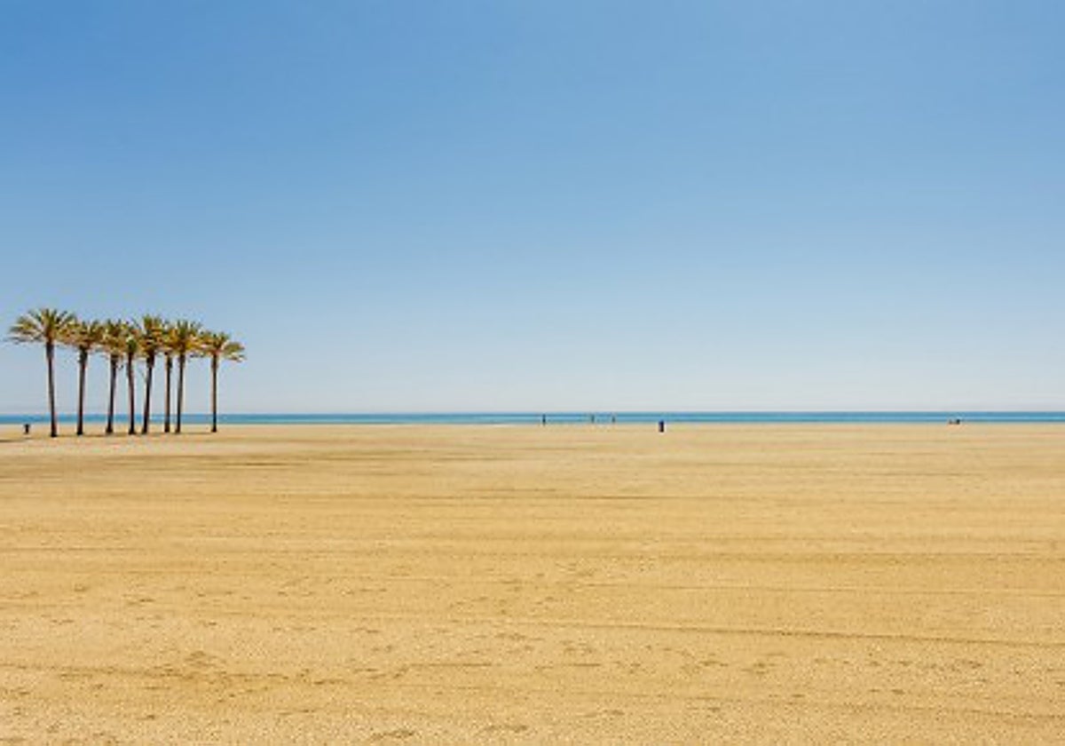 Las playas de Roquetas de Mar son uno de los lugares recomendados para alérgicos
