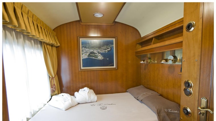 Interior de la Suite Gran Clase del Costa Verde Express