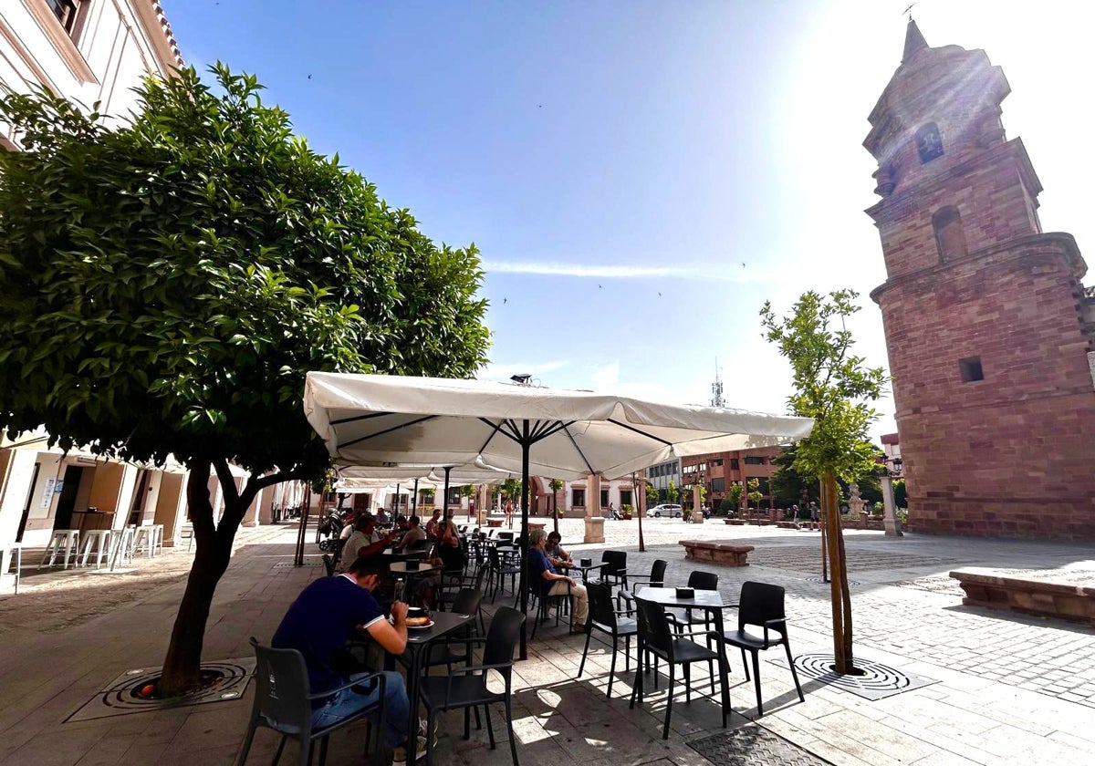 Establecimientos de la plaza de España