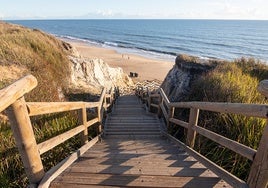 Playa de Cuesta Maneli en Mazagón