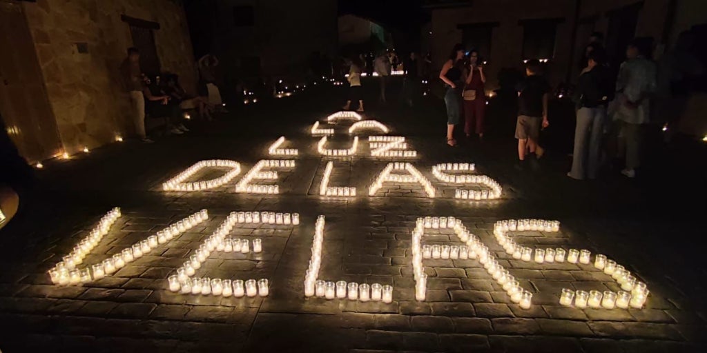 Última noche mágica a la luz de las velas en Arbancón, uno de los Pueblos Mágicos de España