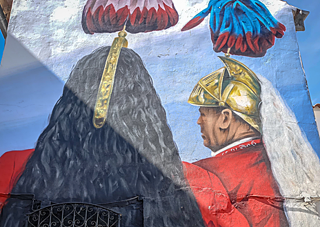 Imagen secundaria 1 - Diferentes murales de la nueva ruta artística de Baena