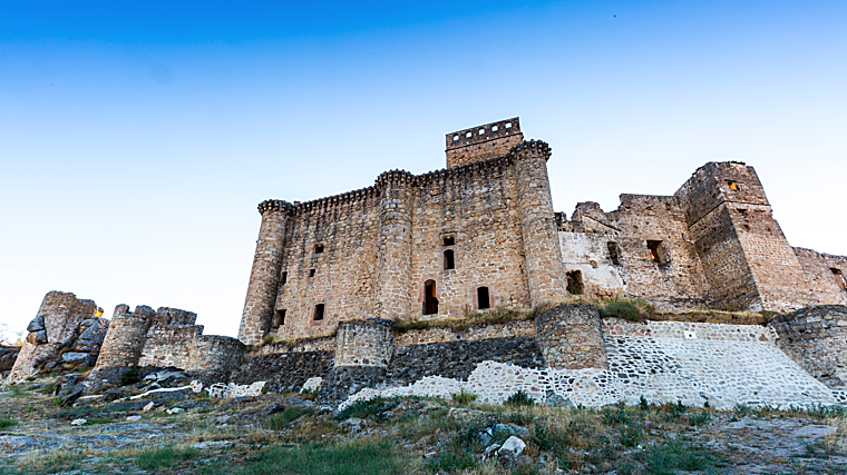 Imagen del castillo de Belvís de Monroy