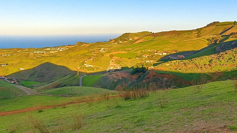 Paisaje de la ruta 'Caideros entre verdes caminos'