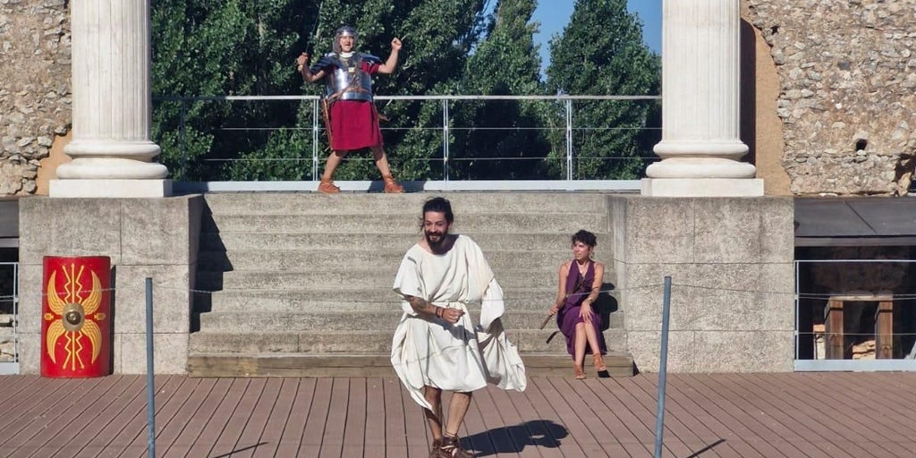 Actuaciones, teatro y diversión para descubrir Clunia Sulpicia, la Roma escondida en Burgos