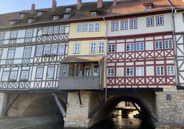 El puente habitado más largo de Europa está en Erfurt y ha cumplido 700 años