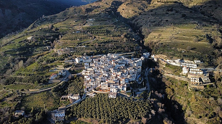 Vista aérea de Soportújar