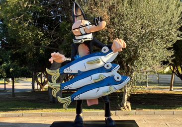 El parque de Mortadelo y Filemón está en el sur de España y se puede visitar gratis