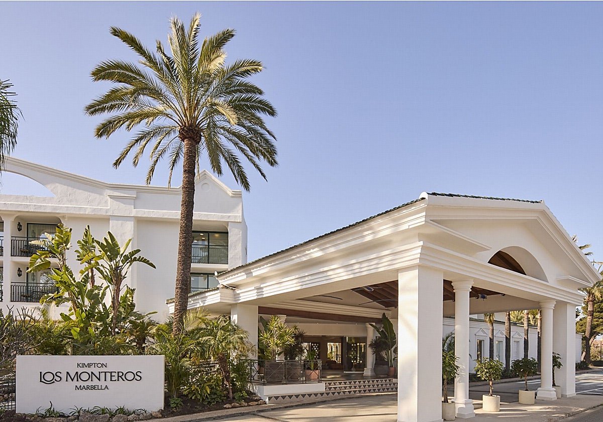 La fachada del hotel Kimpton Los Monteros, en Marbella