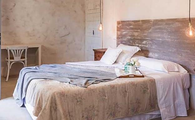 One of the spa hotel rooms