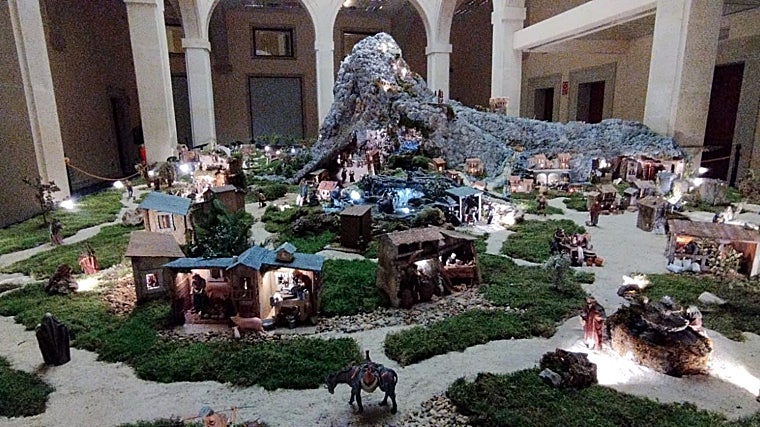 Presépios no Caminho de Santiago.