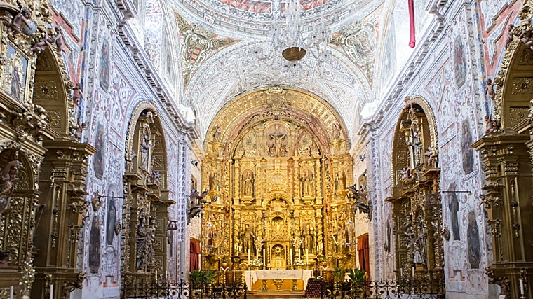 Interior do Convento de Santa Clara em Estepe