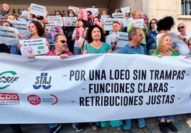 CSIF califica de «rotundo éxito» la jornada de huelga en Justicia y la marcha por unas retribuciones dignas