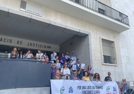 Los funcionarios de Justicia retoman sus jornadas de huelga por una subida salarial acorde con sus funciones