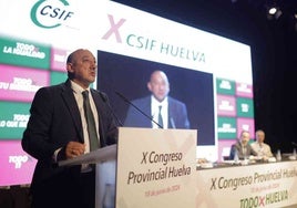 Juan Manuel Quilón seguirá al frente del CSIF Huelva cuatro años más