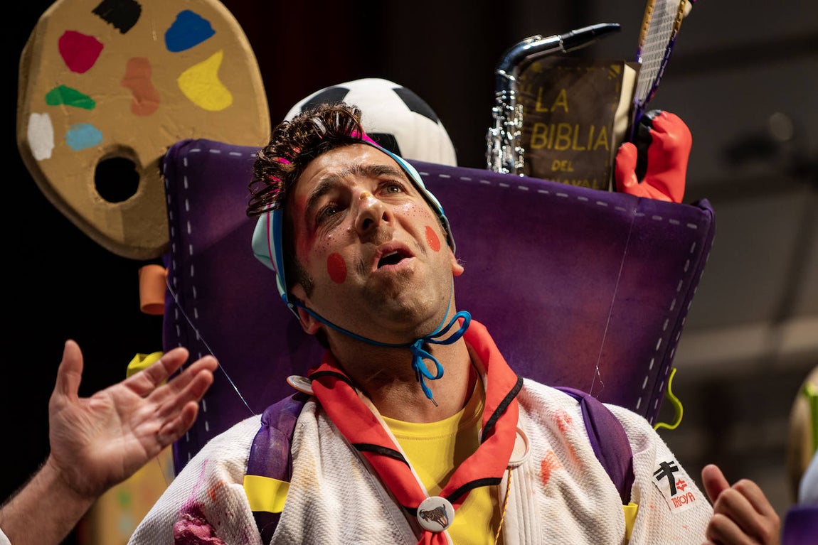 Las mejores imágenes de la primera semifinal del Carnaval Colombino 2024