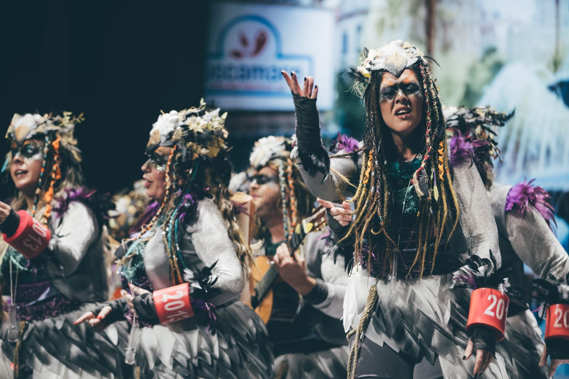 La segunda semifinal del Carnaval Colombino 2025, en imágenes