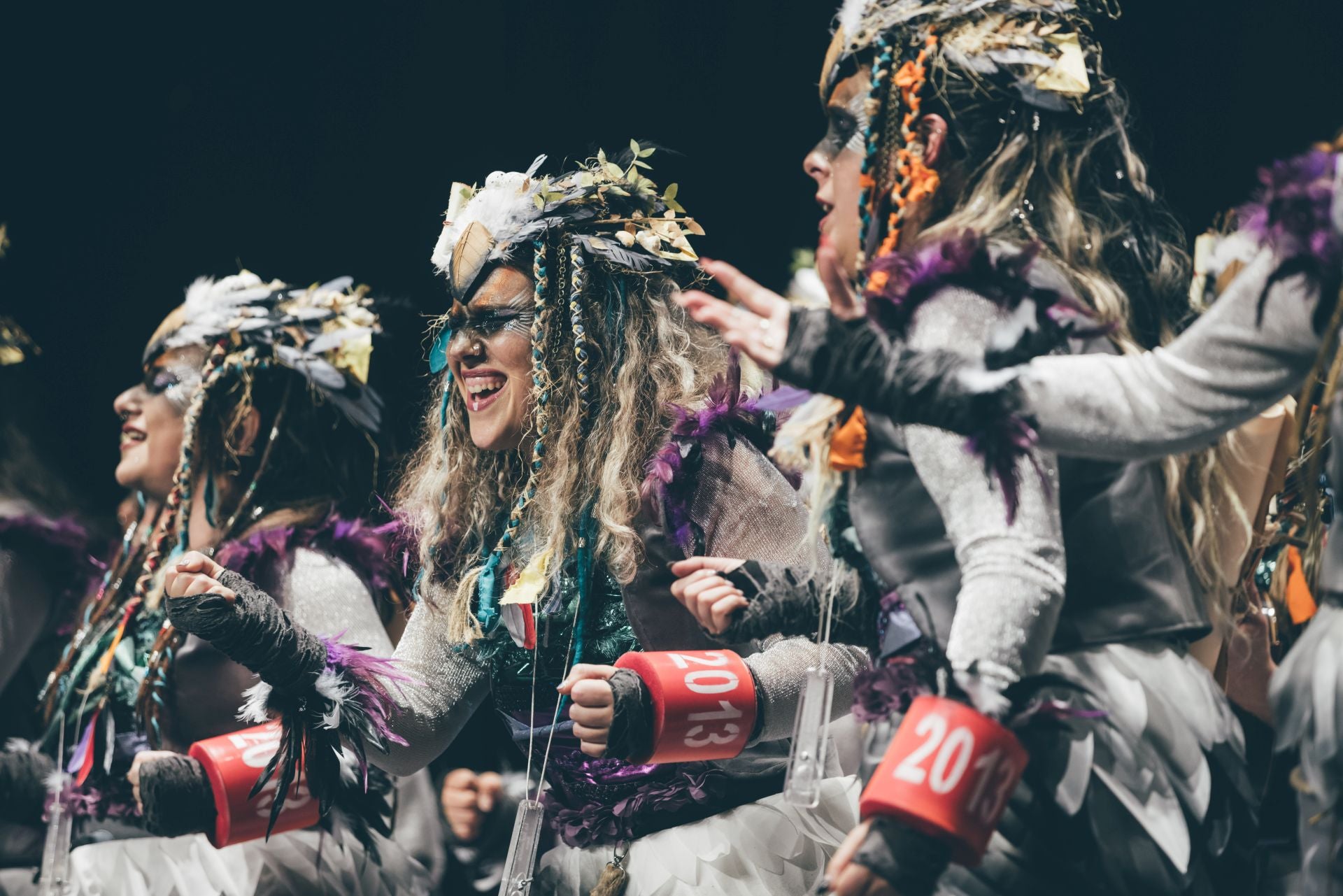 La segunda semifinal del Carnaval Colombino 2025, en imágenes