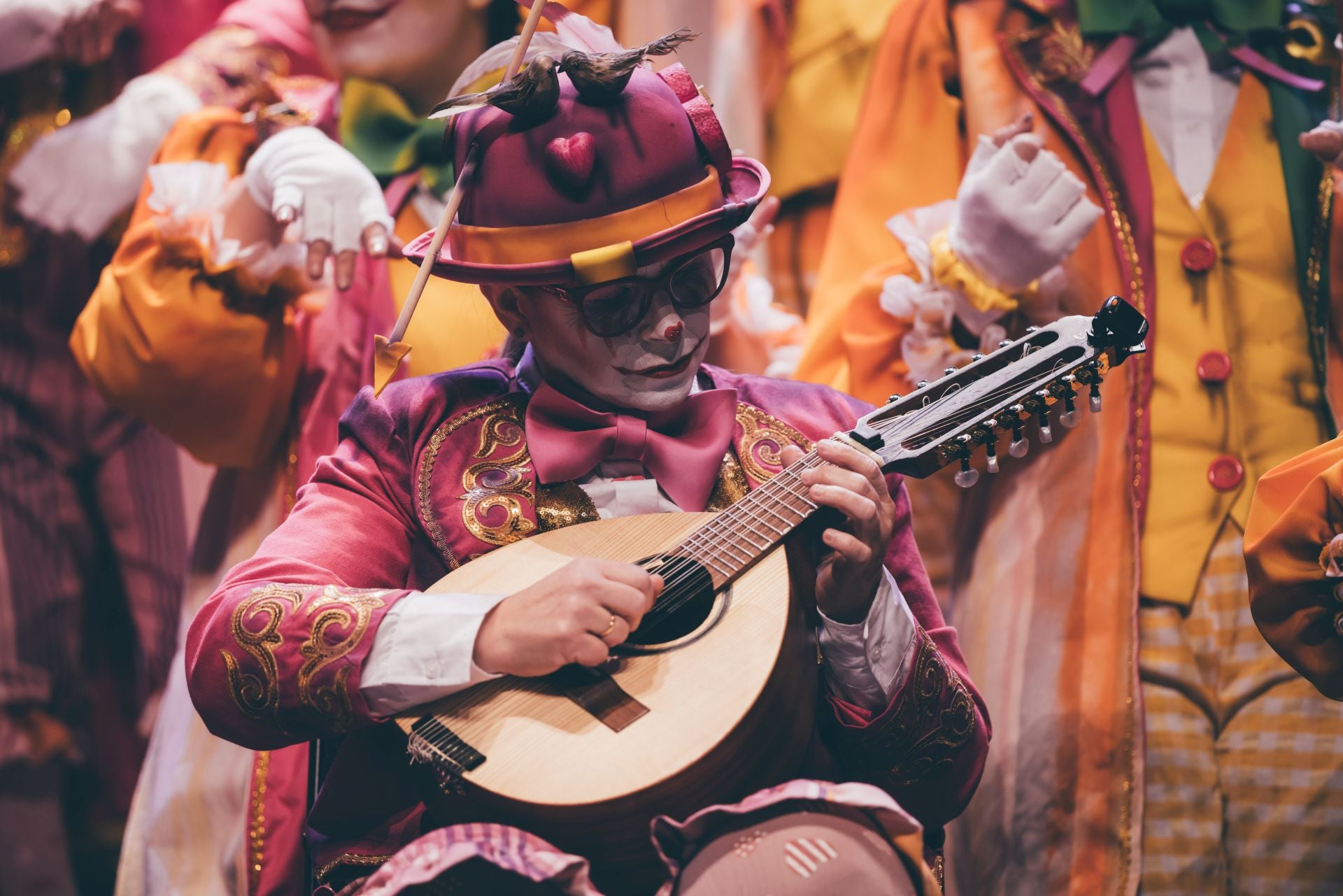 La cuarta semifinal del Carnaval Colombino 2025, en imágenes