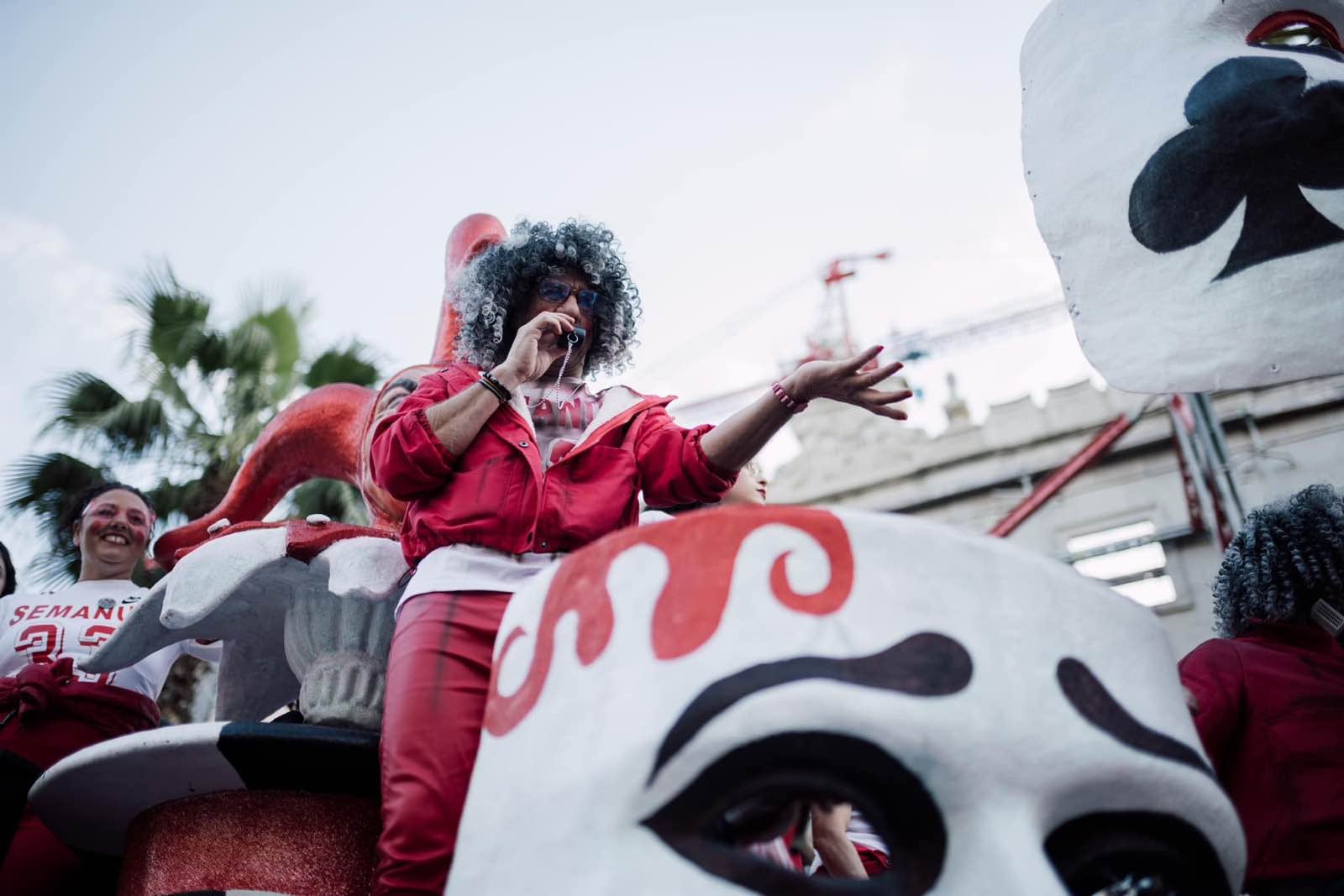 La gran cabalgata del Carnaval Colombino, en imágenes