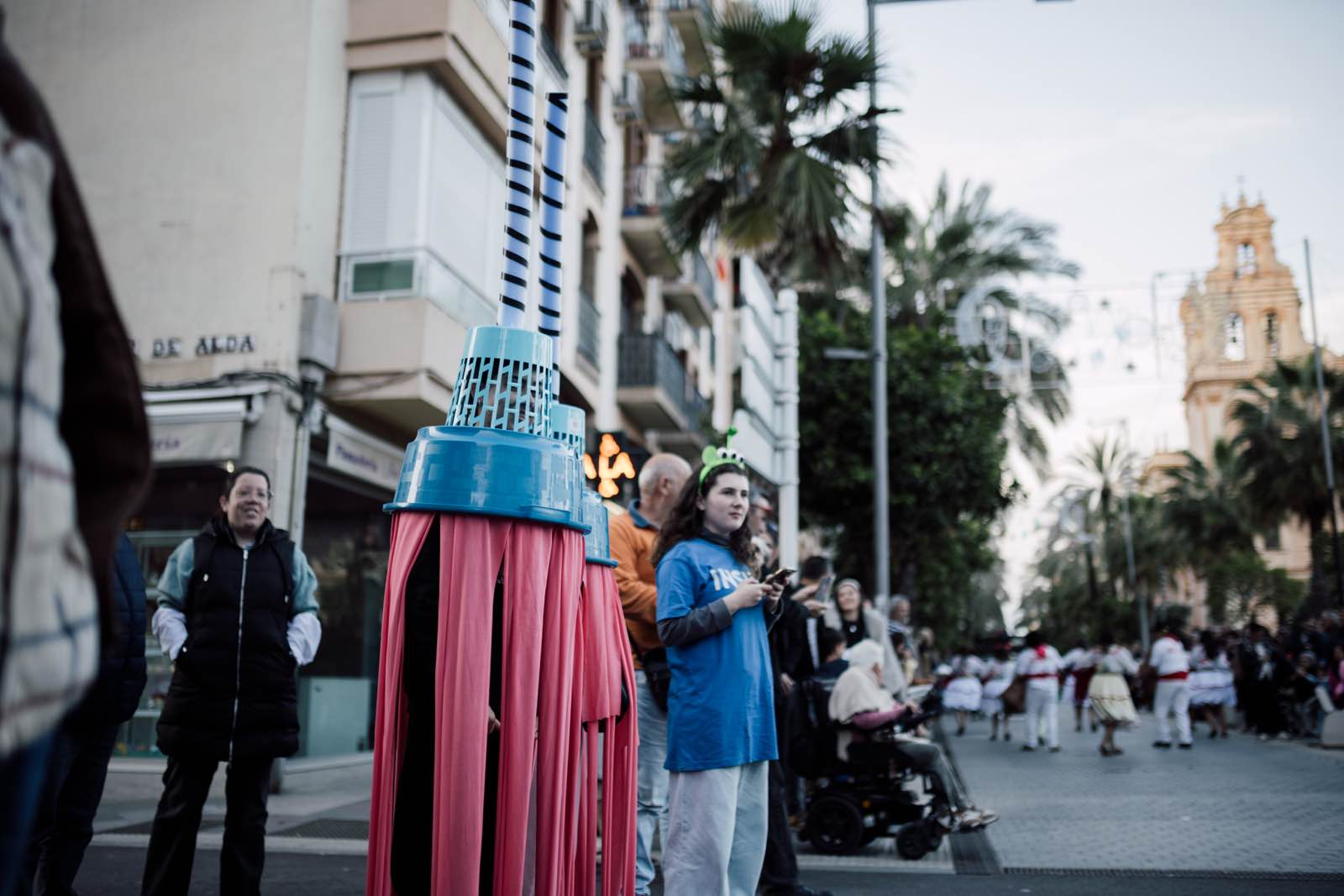 La gran cabalgata del Carnaval Colombino, en imágenes