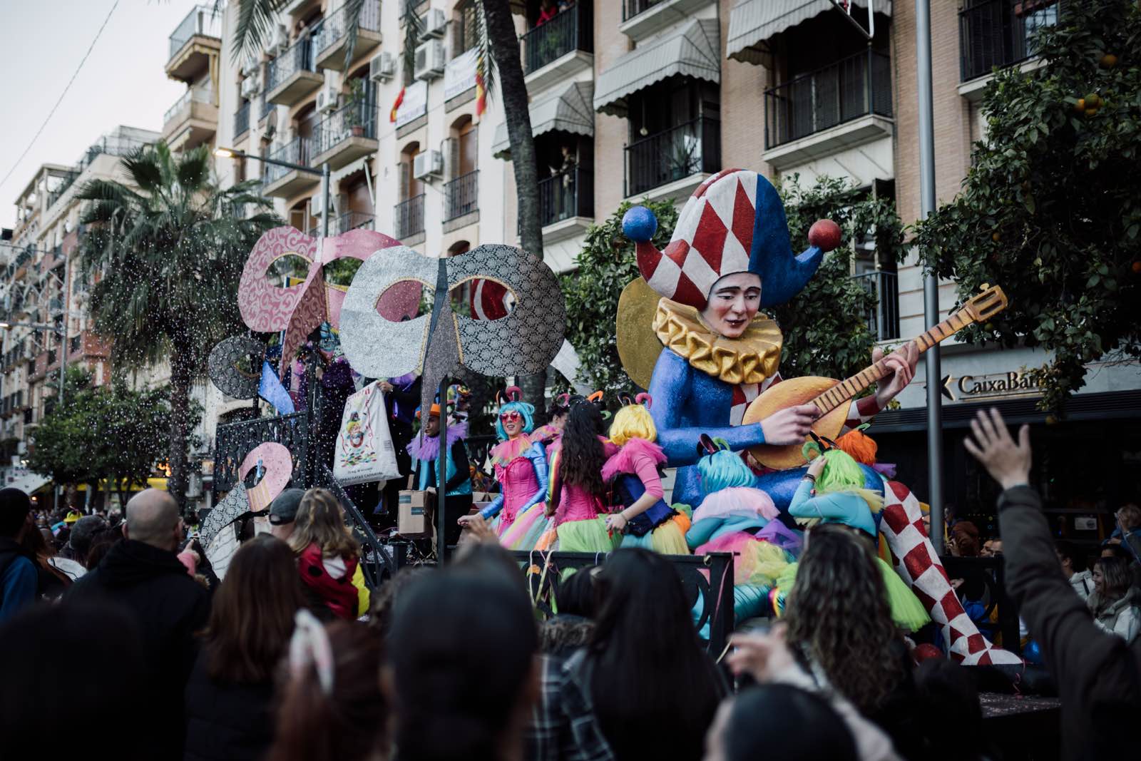 La gran cabalgata del Carnaval Colombino, en imágenes