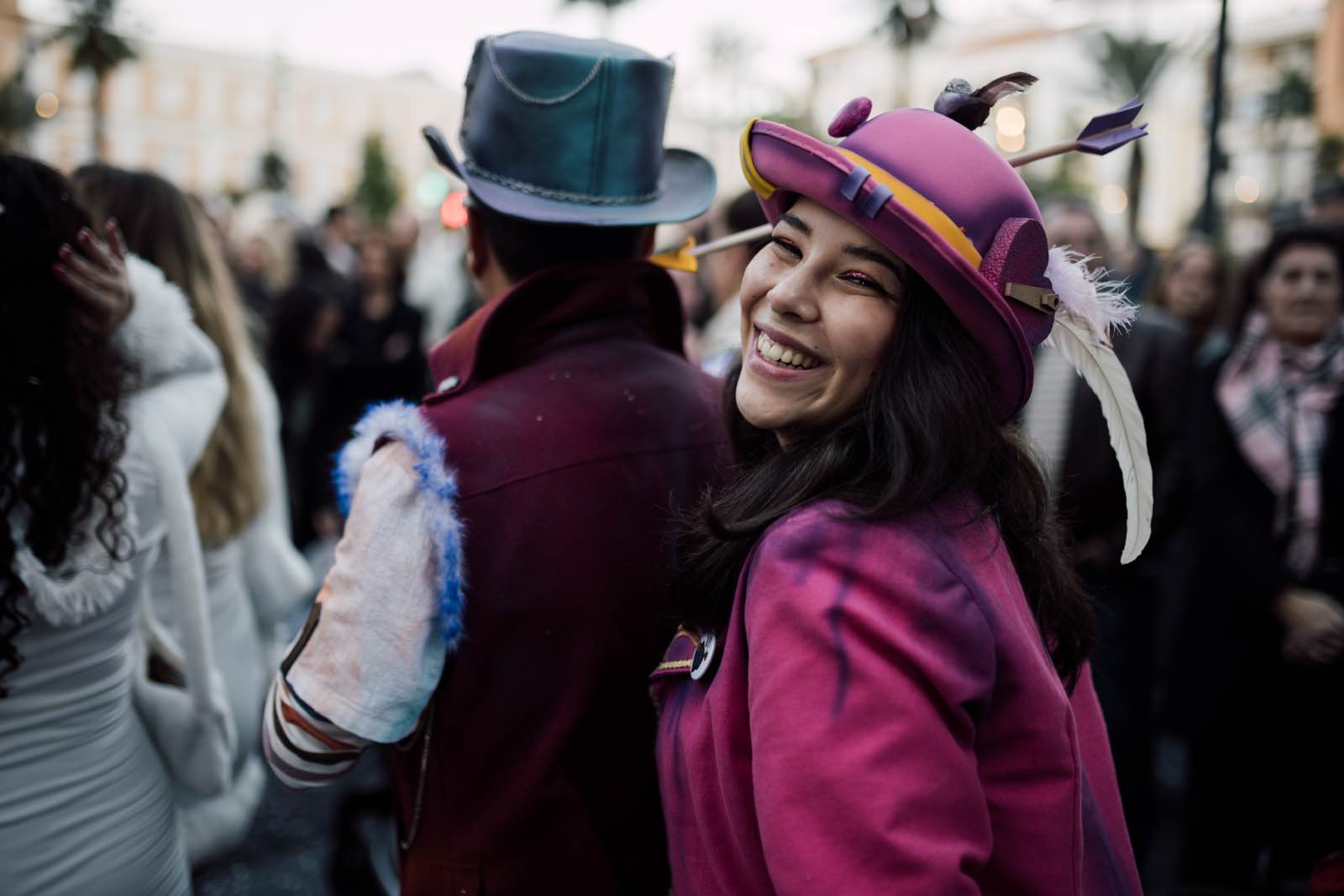 La gran cabalgata del Carnaval Colombino, en imágenes