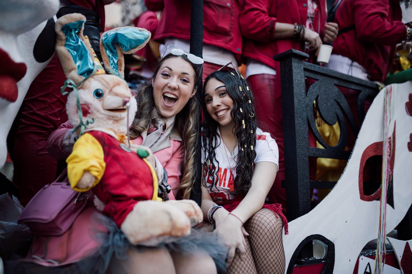 La gran cabalgata del Carnaval Colombino, en imágenes