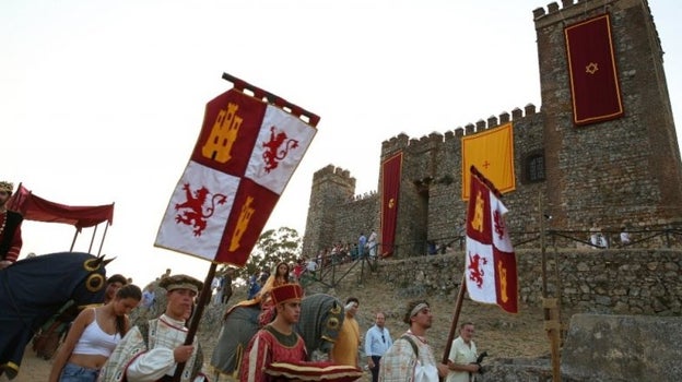 Imagen de archivo de la celebración de las Jornadas Medievales de Cortegana