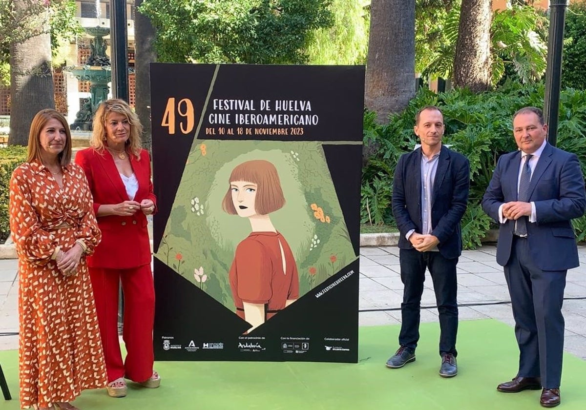 Presentación del cartel del Festival de Cine Iberoamericano de Huelva