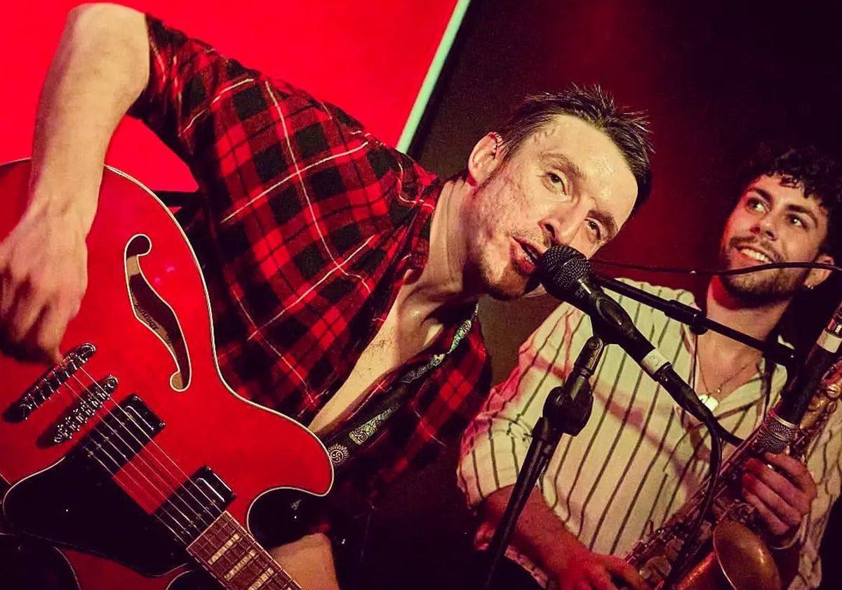 Flaco Domínguez, en un concierto