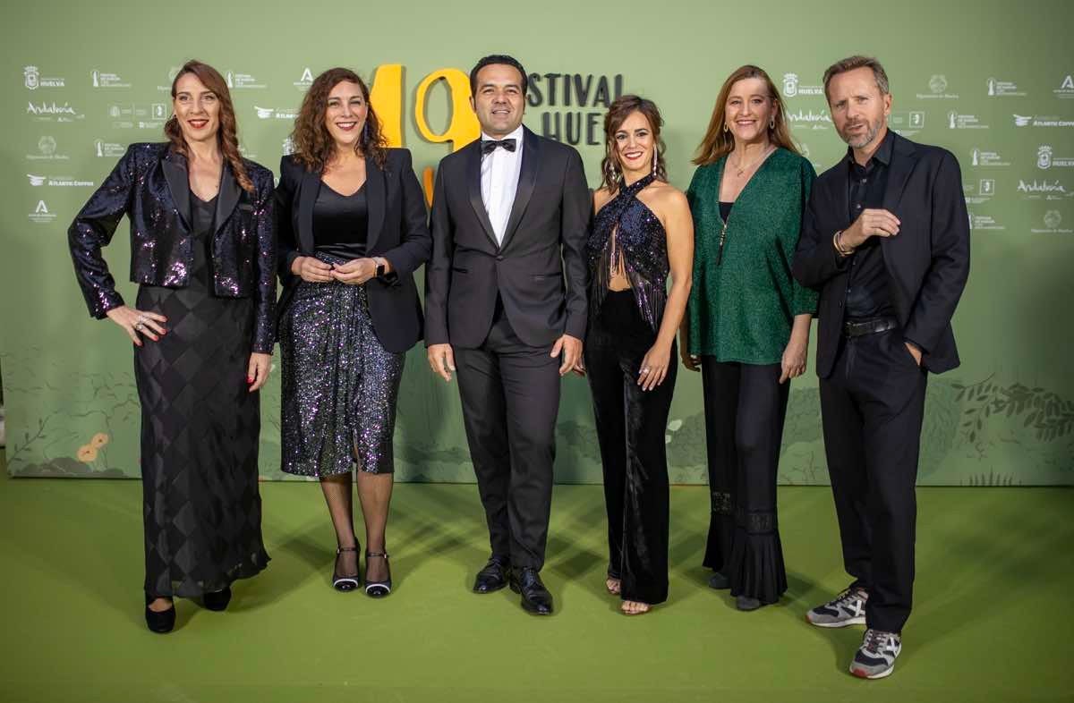 El equipo del documental que se proyectó en la gala inaugural, 'Sembrando sueños'.