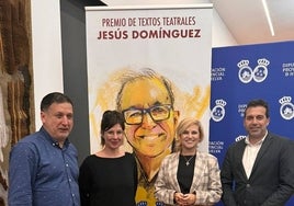 Guadalupe Sáez recibe el Premio de Textos Teatrales Jesús Domínguez de la Diputación de Huelva