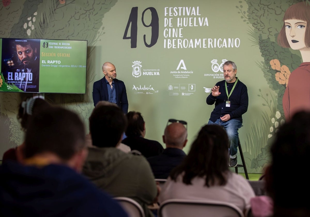 Uno de los contenido del espacio 'Encuentros' de la pasada edición del Festival de Cine de Huelva