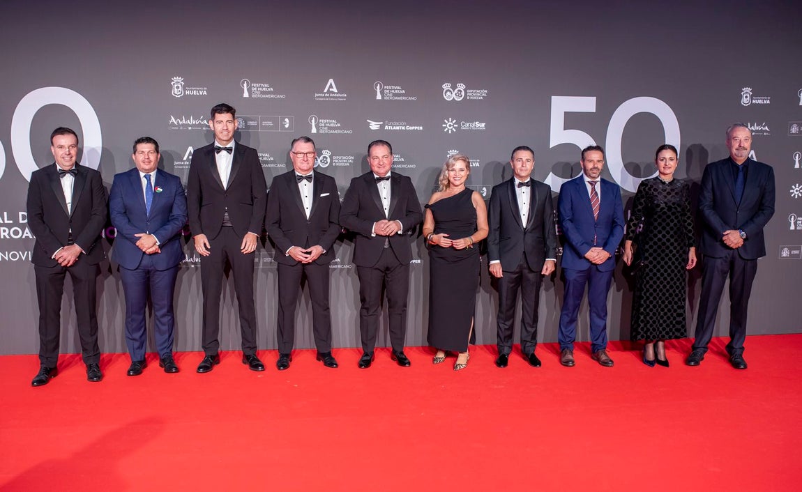 La alfombra roja del Festival de Huelva, en imágenes
