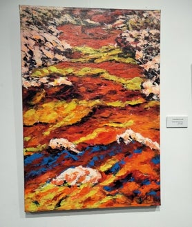 Imagen secundaria 2 - Varios cuadros de la exposición de Antonio Suárez Mato