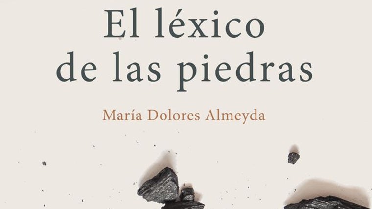 Portada del poemario 'El léxico de las piedras'