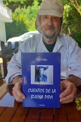 Rafael Delgado, Con una de sus obras, los Cuentos de la Buena Pipa