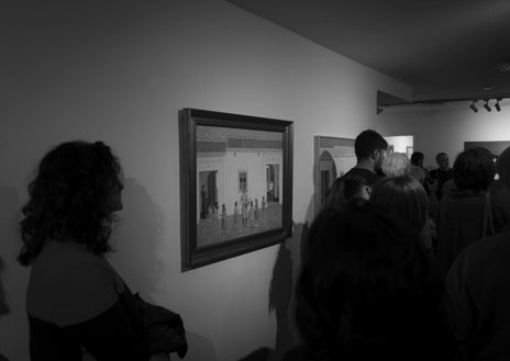 Imagen secundaria 1 - Imágenes de la inauguración de la exposición