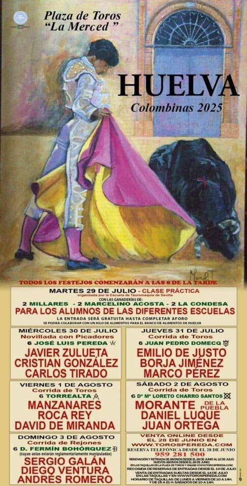 José Luis Pereda: «Frente a otras ferias que reducen sus espectáculos, Huelva se mantiene»