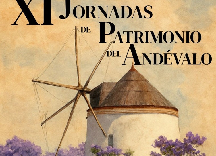 Cartel de las XI Jornadas de Patrimonio del Andévalo, que se celebrará en Villablanca