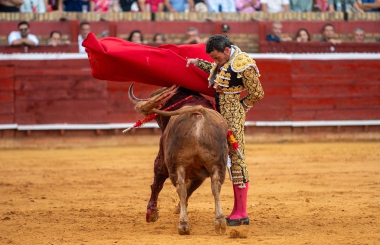 De Miranda durante su actuación