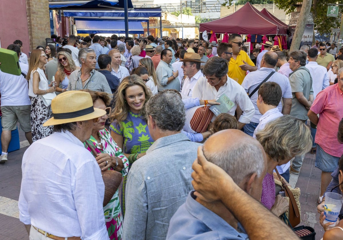 Ambiente antes de la corrida de este sábado en La Merced