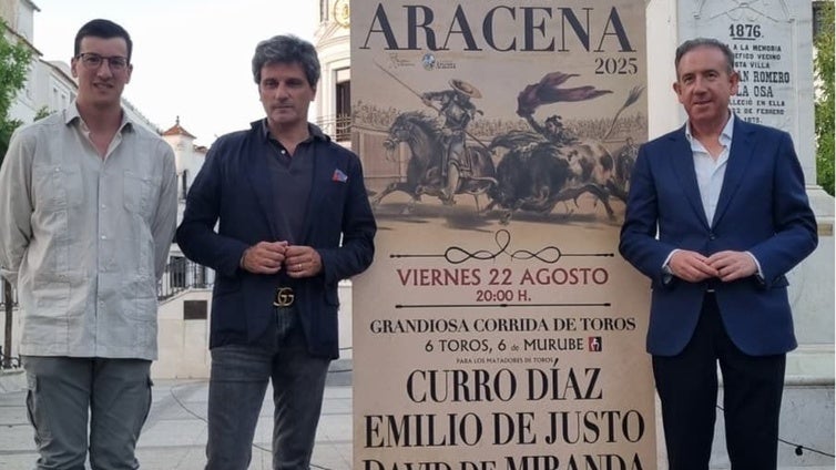 Presentado el cartel con el que los toros vuelven a Aracena