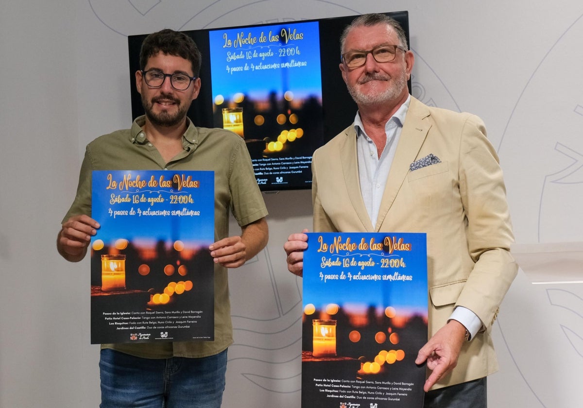Presentación de las Noche de las Velas de Aroche